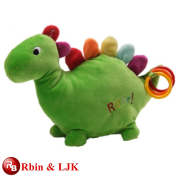 ICTI Audited Fábrica bebê dinossauro brinquedo de pelúcia